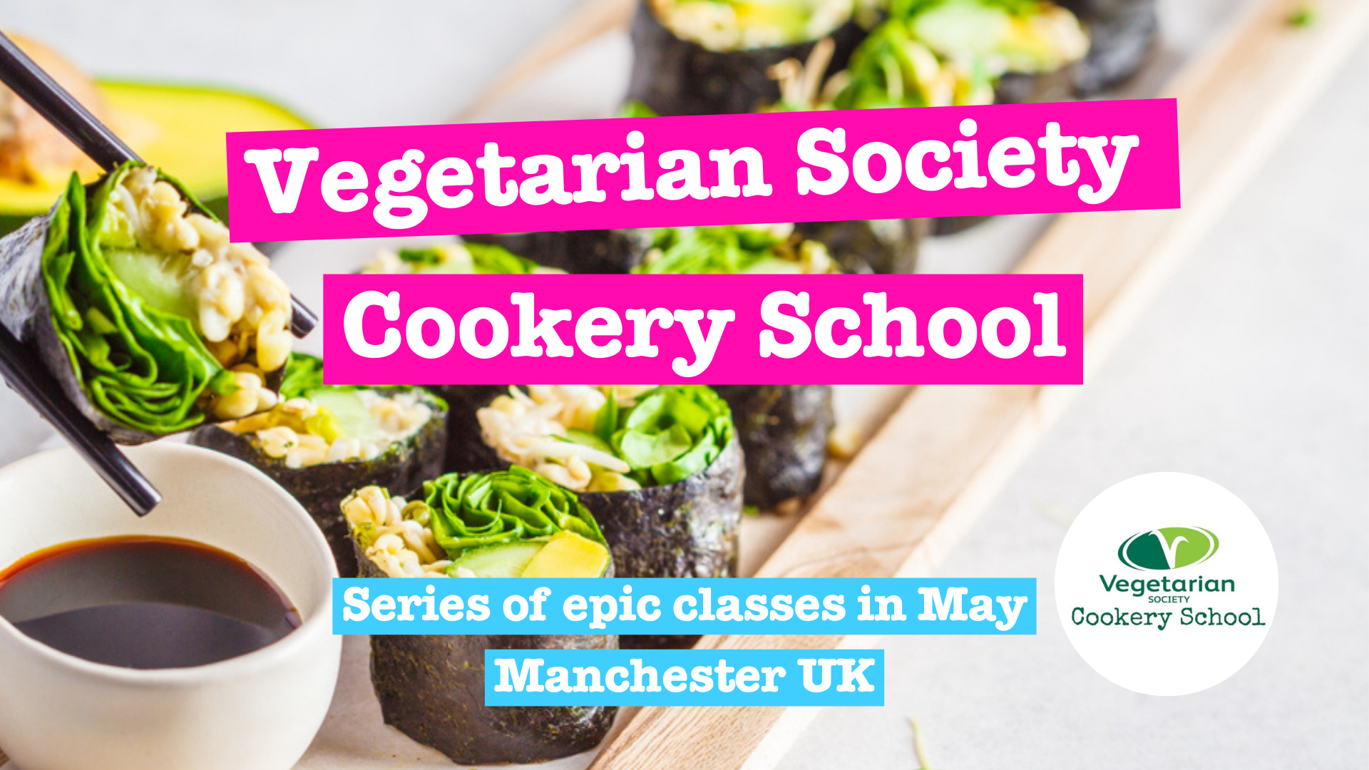 vegan cooking lesson, vegetarian society, plant based cooking lesson, no meat may, plant based cooking event, vegan cooking event